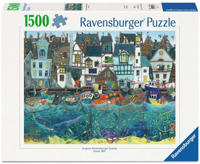 Ravensburger Habour of Wonders - A Bustling Fantasy Port (1500 stukjes)