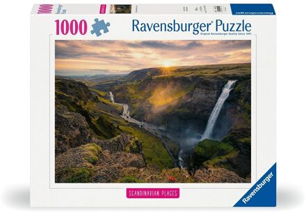 Ravensburger Hairfoss Waterval IJsland Puzzel (1000 stukjes)