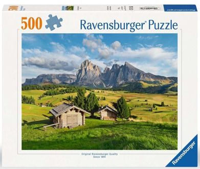 Ravensburger Het Dal en de Berg Puzzel (500 stukjes)