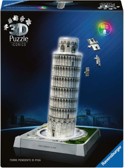 Ravensburger Iconics 3D Puzzel - Leaning Tower of Pisa (216 stukjes)