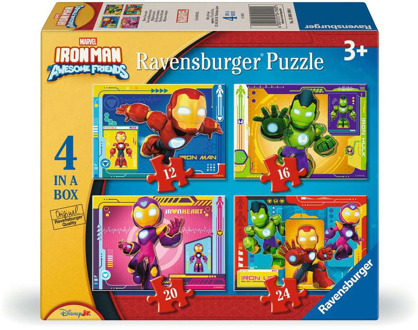 Ravensburger Iron Man & Friends (4 in 1 Puzzel)