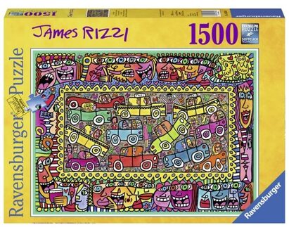 Ravensburger James Rizzi puzzel We are on our way to your party - 1500 stukjes
