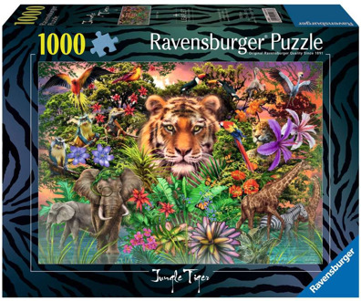 Ravensburger Jungle Tiger Puzzel (1000 stukjes)
