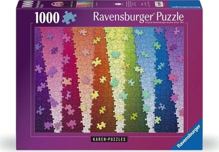Ravensburger Karen - Colors on Colors Puzzel (1000 stukjes)