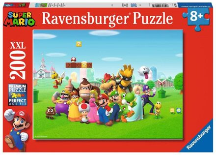Ravensburger Kinderpuzzel 200 XXL Super Mario