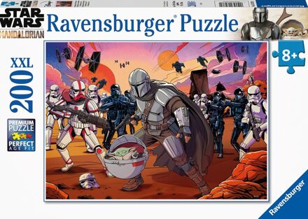Ravensburger Kinderpuzzel 200 XXL The Mandalorian: de krachtmeting