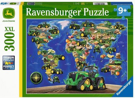 Ravensburger Kinderpuzzel 300 stukjes De wereld van John Deere