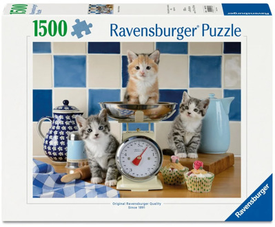 Ravensburger Kittens in the Kitchen Puzzel (1500 stukjes)