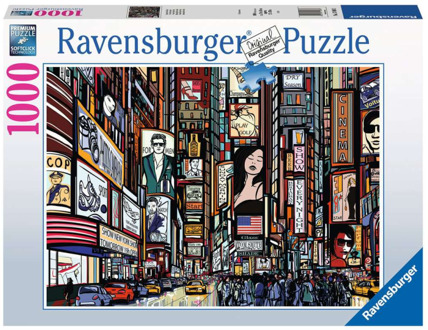 Ravensburger Kleurrijk New York Puzzel (1000 stukjes)