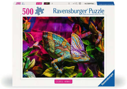 Ravensburger Kleurrijke Kameleon Puzzel (500 stukjes)
