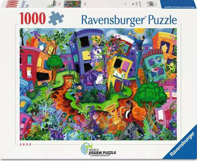 Ravensburger Lady Bug Lane Puzzel (1000 stukjes)