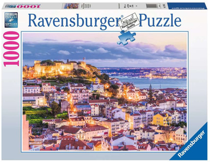 Ravensburger Lisbon & Sao Jorge Castle Puzzel (1000 stukjes)