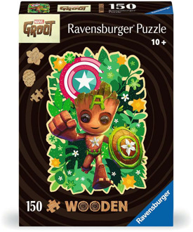 Ravensburger Marvel Groot Houten Puzzel (150 stukjes)