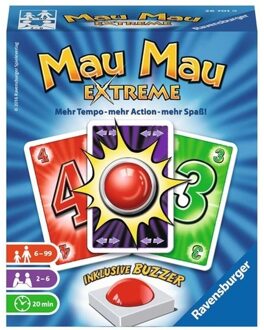 Ravensburger Mau Mau Extreme Kaartspel