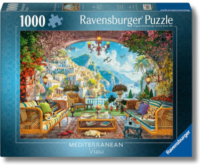 Ravensburger Mediterranean Terrace View Puzzel (1000 stukjes)