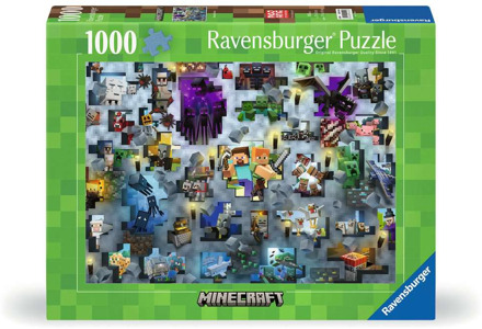 Ravensburger Minecraft Bendes Puzzel (1000 stukjes)