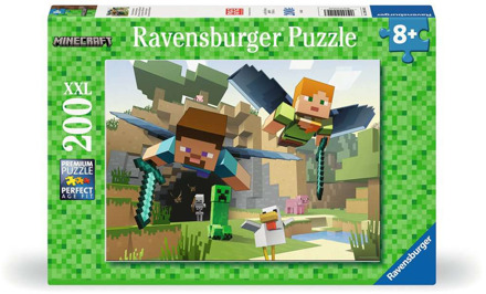 Ravensburger Minecraft Children's Jigsaw Puzzle XXL Animal Adventures (200 pieces)