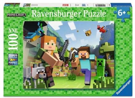 Ravensburger Minecraft Puzzel (100 XXL stukjes)
