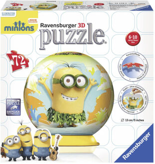 Ravensburger Minions 3D-puzzel - 72 stukjes
