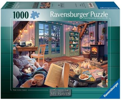 Ravensburger My Haven No 6 The Cosy Shed Puzzel (1000 stukjes)