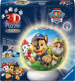 Ravensburger NightLight 3D Puzzel - Paw Patrol (73 stukjes)