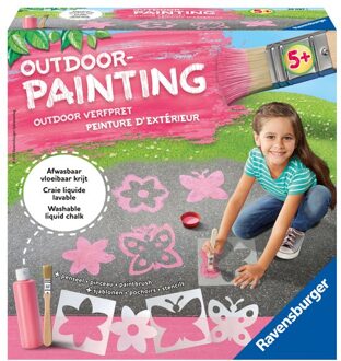 Ravensburger outdoor schilderen vlinder Multikleur