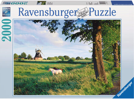 Ravensburger Paarden voor windmolen - Legpuzzel