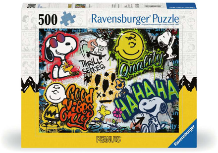 Ravensburger Peanuts Graffiti Puzzel (500 stukjes)