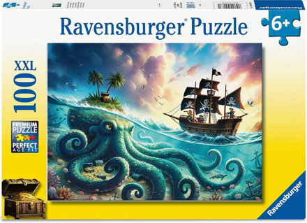Ravensburger Pirate Treasure Puzzel (100 XXL stukjes)