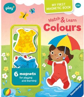 Ravensburger Play+ Infant & Toddler - My First Magnetic Book: Match And Learn Colours - Play+ - Kathrin Lena Orso