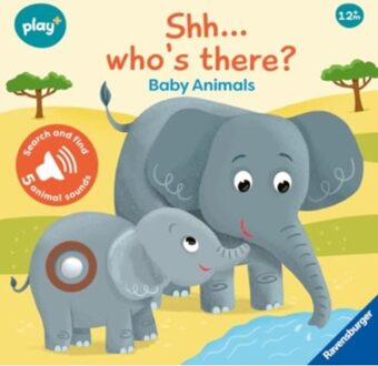 Ravensburger Play+ Infant & Toddler - Shhhwho's There? Baby Animals My First Seek And Find Sound - Dynamo Limited