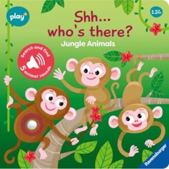 Ravensburger Play+ Infant & Toddler - Shhhwho's There? Jungle Animals My First Seek And Find Sound - Dynamo Limited