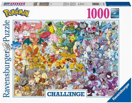 Ravensburger Pokémon Challenge Puzzel 1000 Stukjes