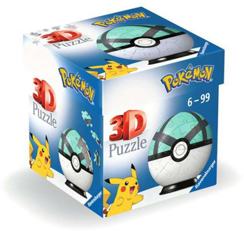 Ravensburger Pokemon Net Ball 3D Puzzel (54 stukjes)