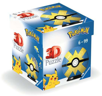 Ravensburger Pokemon Quick Ball 3D Puzzel (54 stukjes)