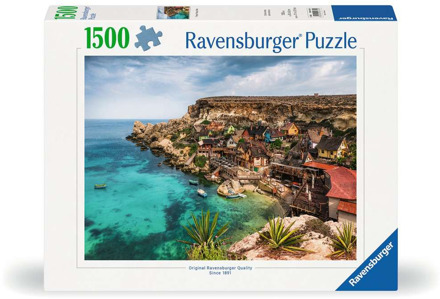 Ravensburger Popeye Village - Malta Puzzel (1500 stukjes)