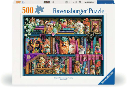Ravensburger Precious Porcelain Pugs Puzzel (500 stukjes)
