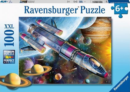 Ravensburger Puzzel 100 p XXL - Missie in de ruimte