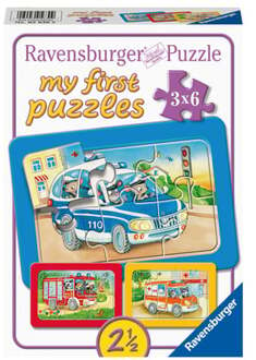 Ravensburger puzzel 3x6 stukjes dieren aan het werk - Nvt