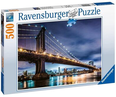 Ravensburger Puzzel 500 stukjes New York, de stad die nooit slaapt