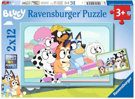 Ravensburger puzzel Bluey 2x12pcs