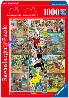 Ravensburger puzzel De avonturen van Suske en Wiske 1000 stukjes