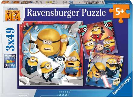 Ravensburger Puzzel Despicable Me 4 - 3x49 Stukjes