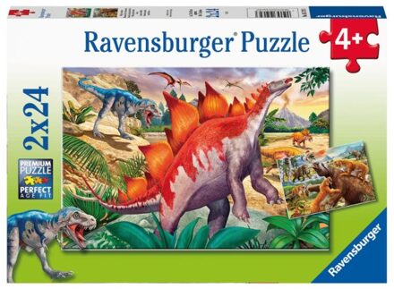 Ravensburger puzzel Dino's 2x24pcs