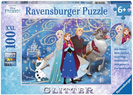 Ravensburger puzzel Disney Frozen glinsterende sneeuw - 100 stukjes