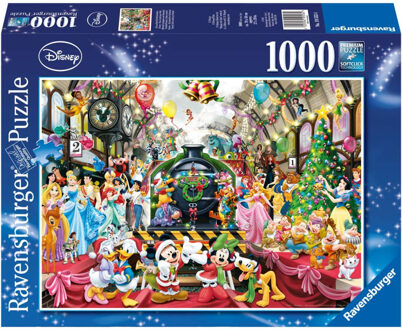 Ravensburger Puzzel Disney Kerstmis Op Station - 1000 Stukjes Multikleur