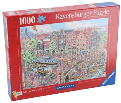 Ravensburger Puzzel Fleroux Amsterdam 1000 Stukjes