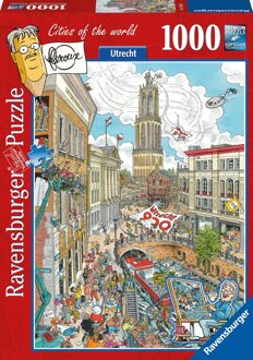 Ravensburger Puzzel FLeroux comic style Utrecht