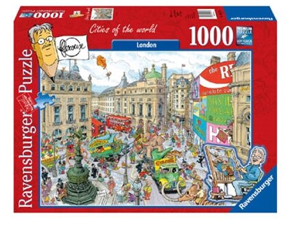 Ravensburger puzzel Fleroux London - 1000 stukjes