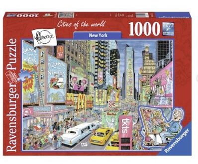 Ravensburger puzzel Fleroux New York - Legpuzzel - 1000 stukjes Multikleur
